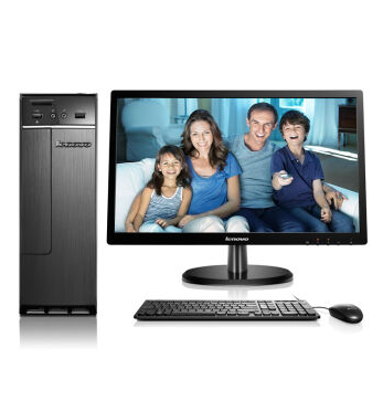 聯想（Lenovo）H3050台式電腦（i3-4170 4G 500G 集顯 DVD 千兆網卡 Win10）20英寸